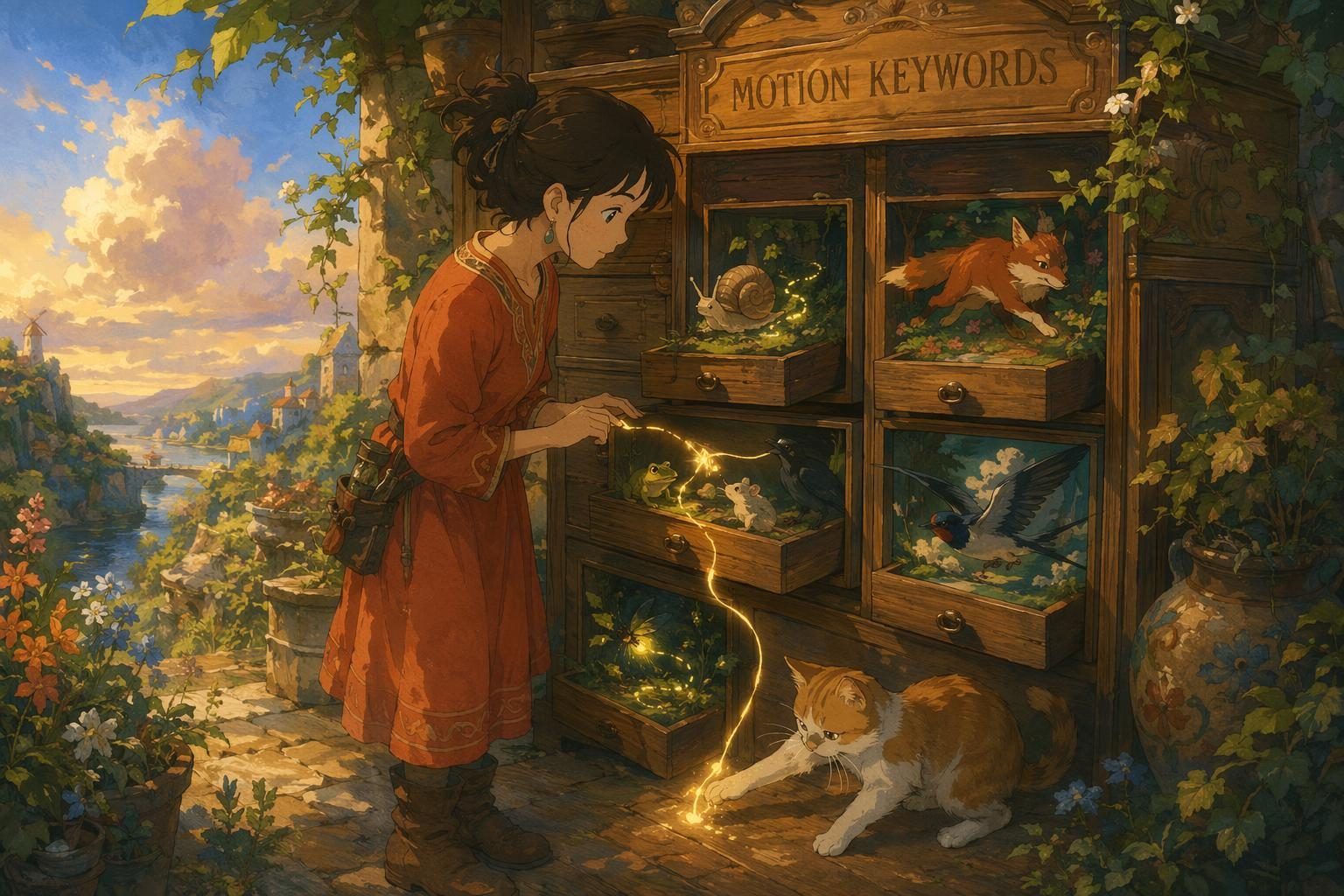 The keyword library