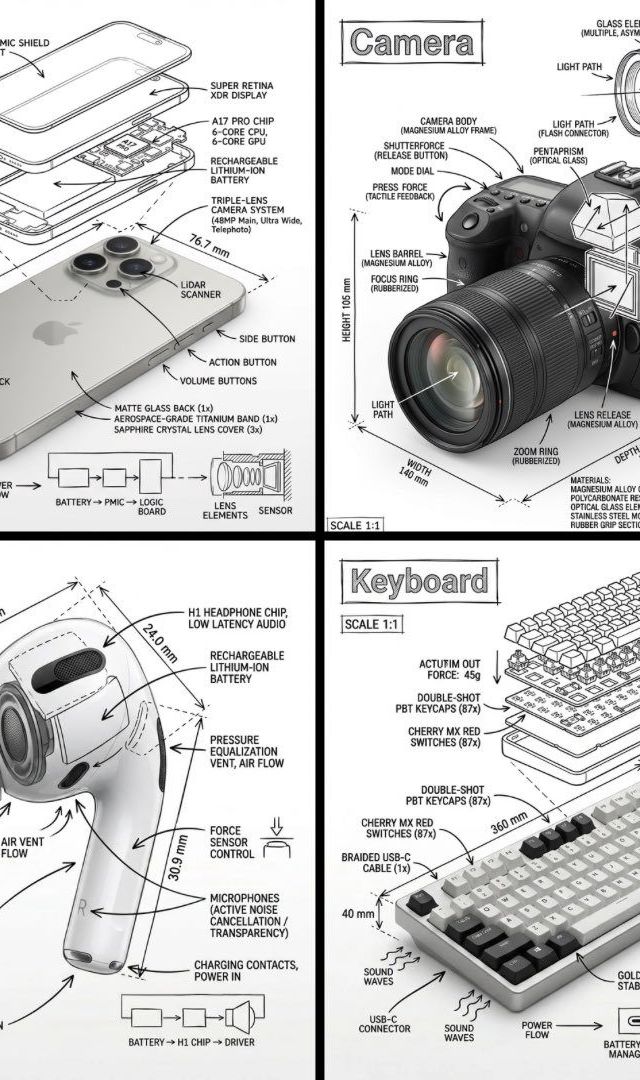 Create an infographic image of  OBJECT], combining a