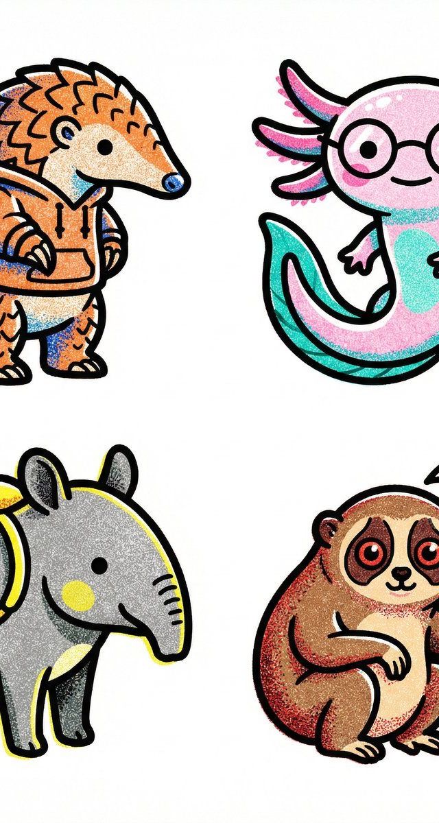 Create a collection of icons representing  a theme],